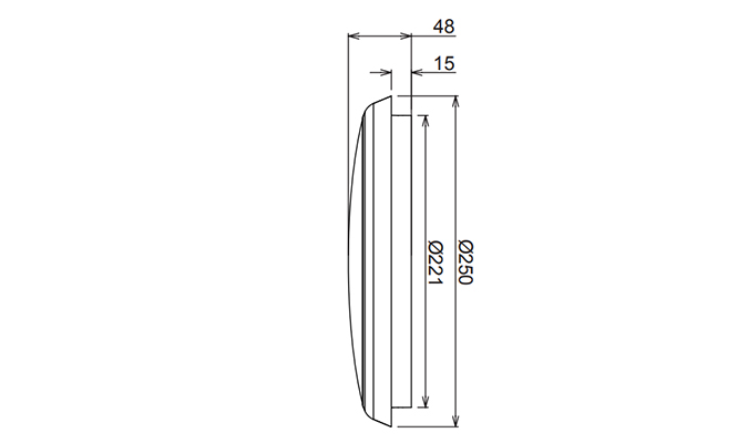 ceiling lighting led 3000k Dimensions