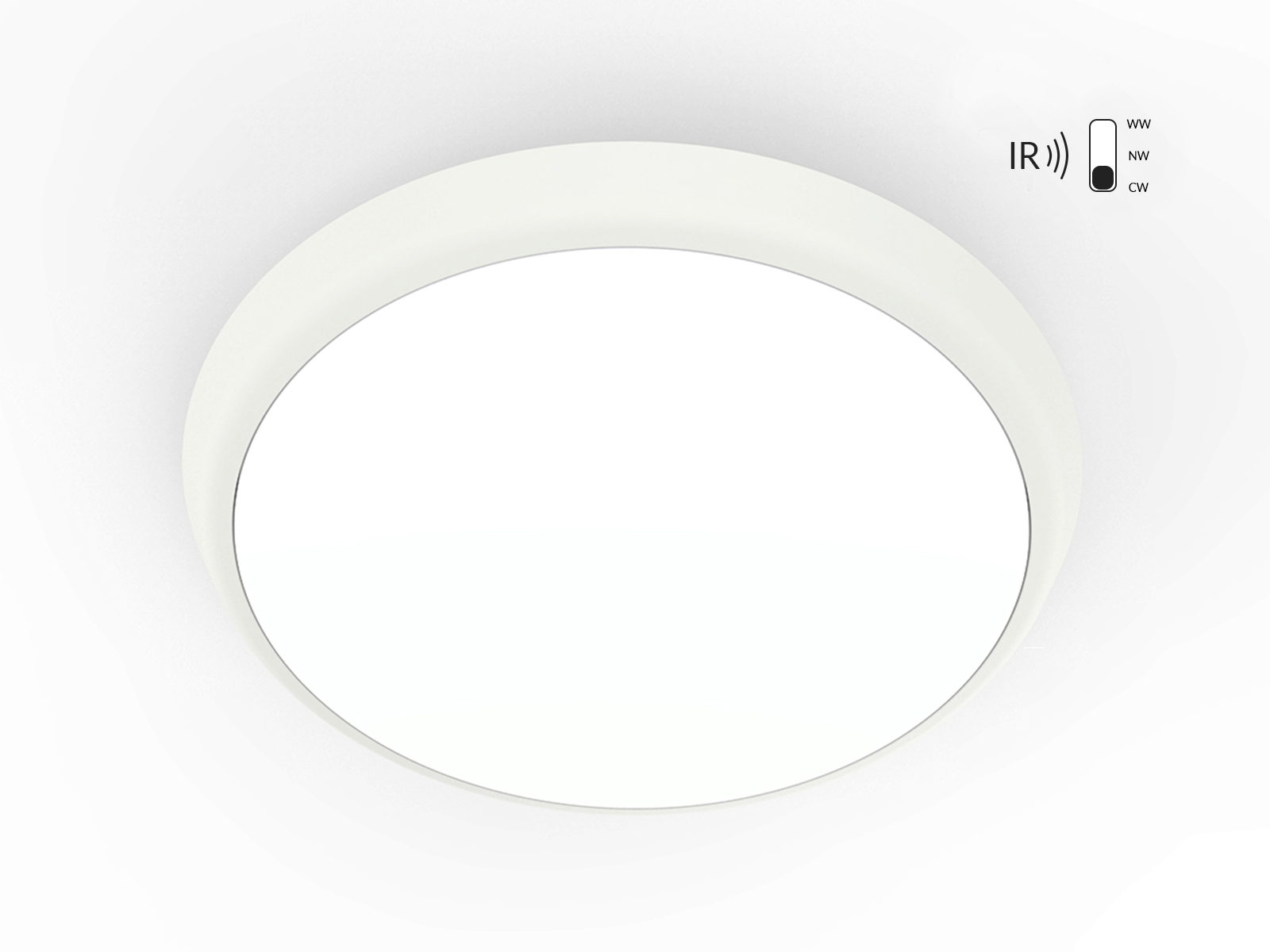 12 Inch 25W Microwave Sensor Ceiling Light Fixture UPSHINE Lighting