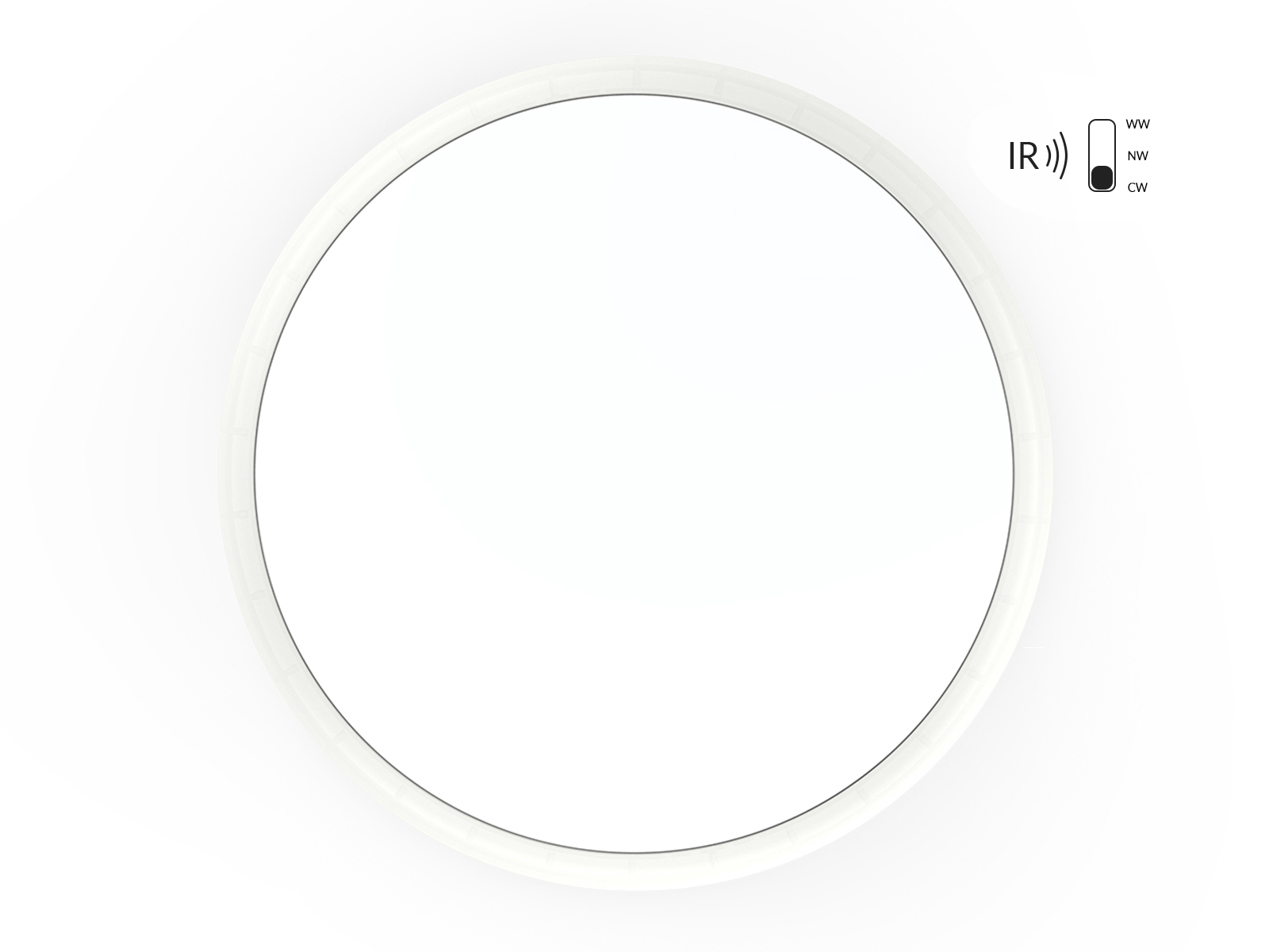 slim Daylight sensor ceiling lights