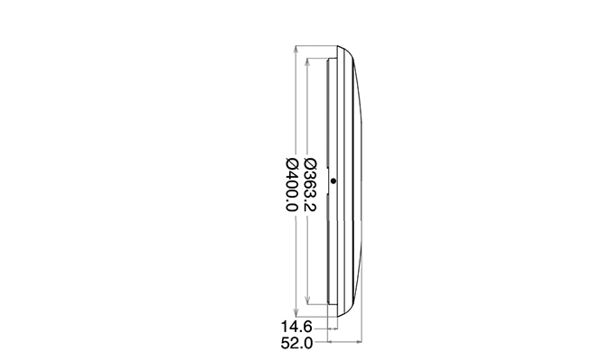 5000k daylight led ceiling light sizes