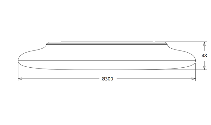 ceiling lighting led 3000k sizes