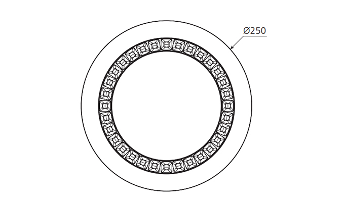 230v led ceiling light fixtures sizes