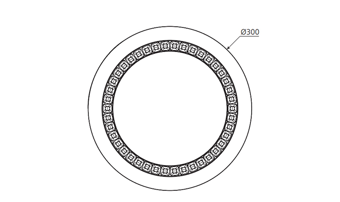 sizes of 15w led ceiling lighting