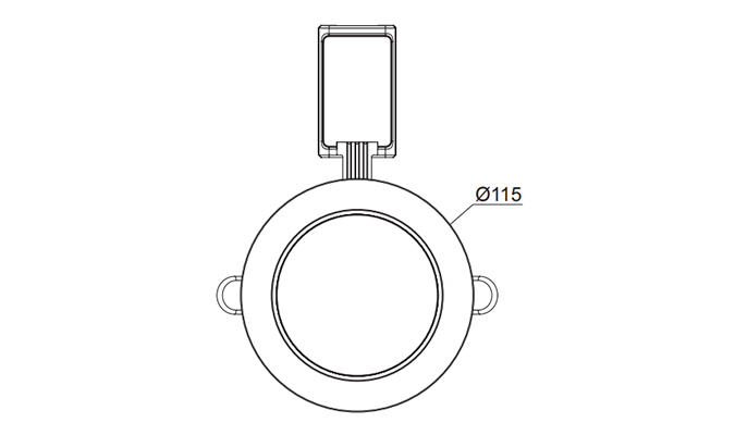 Technical Specification for 3 inch downlight