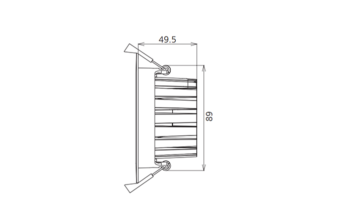 led downlight 95mm sizes