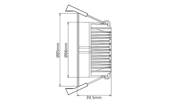 2.5 inch LED Recessed Lighting