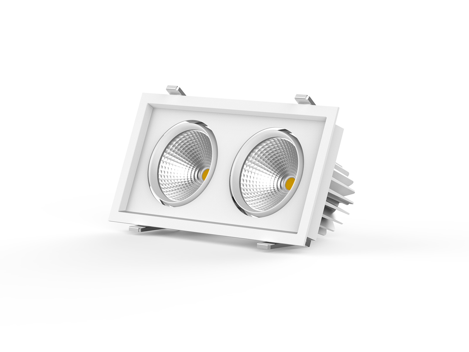 60W Two Head LED Downlights