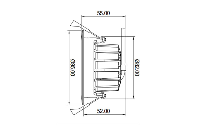 3 inch led recessed downlighting