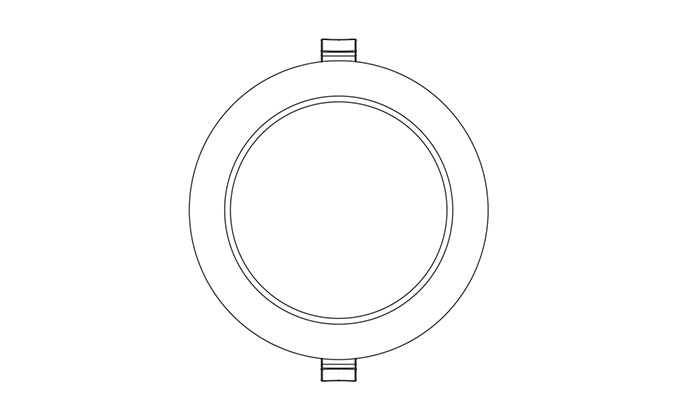 4 inch led recessed lighting sizes chart