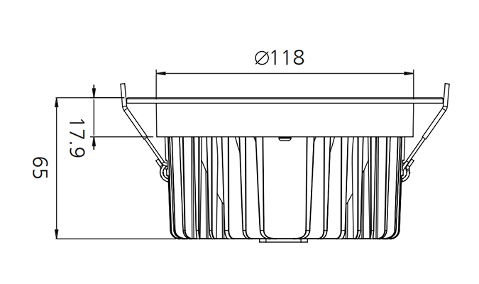 energy saving downlights Technical Specification