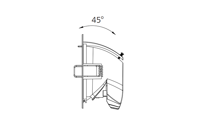 aluminium led downlights size guide