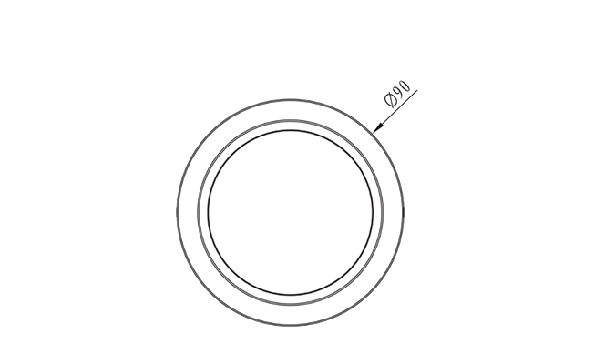 sizes of downlights for kitchen