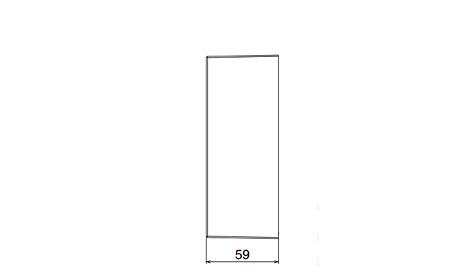 ip54 waterproof down light Dimensions