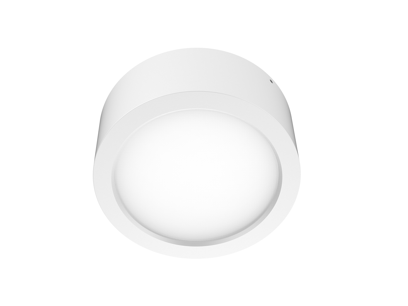 dimmable surface mounted downlight