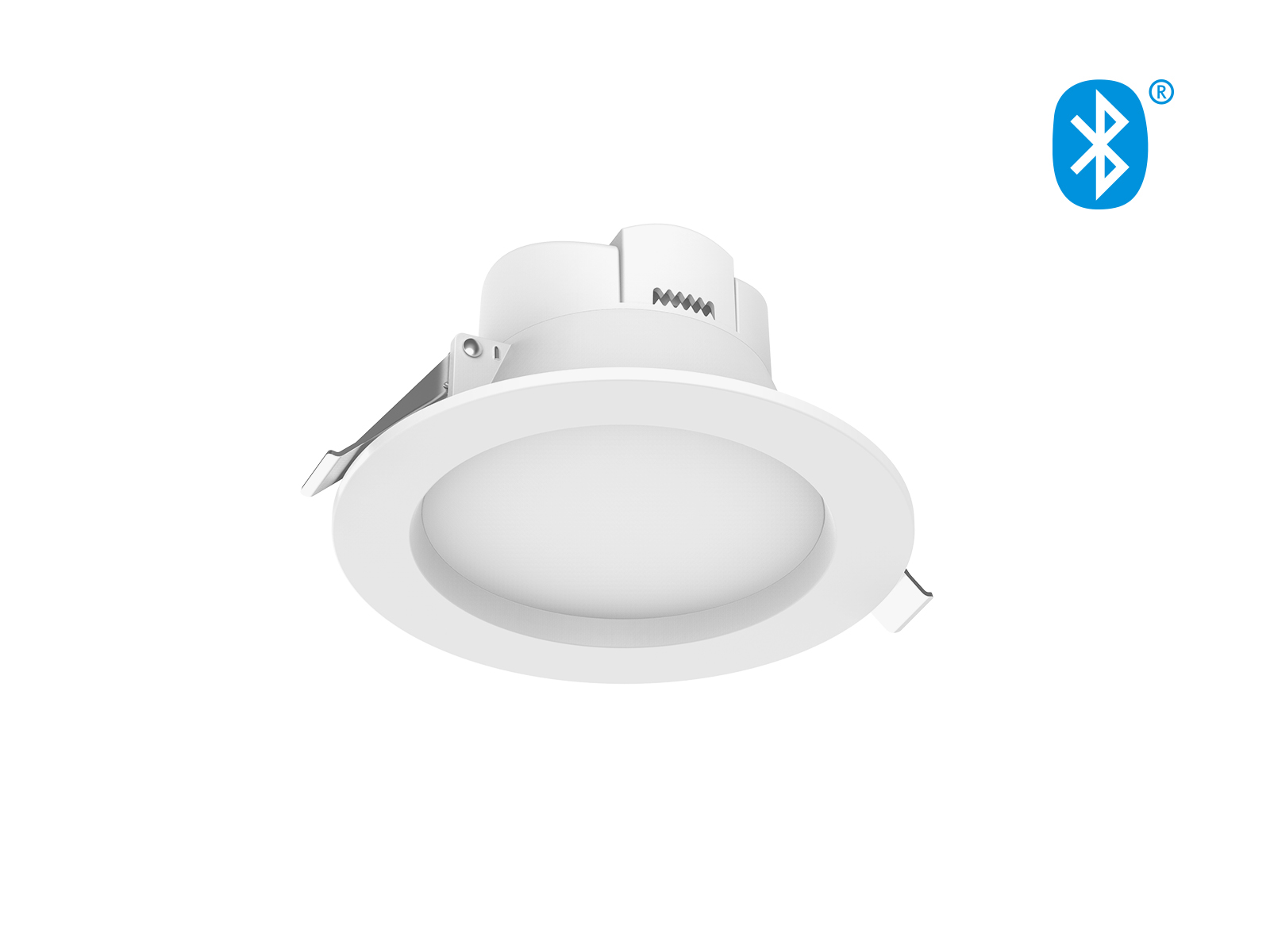 Bluetooth enabled downlight fixtures