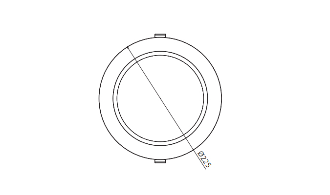 8 inch led downlight retrofit