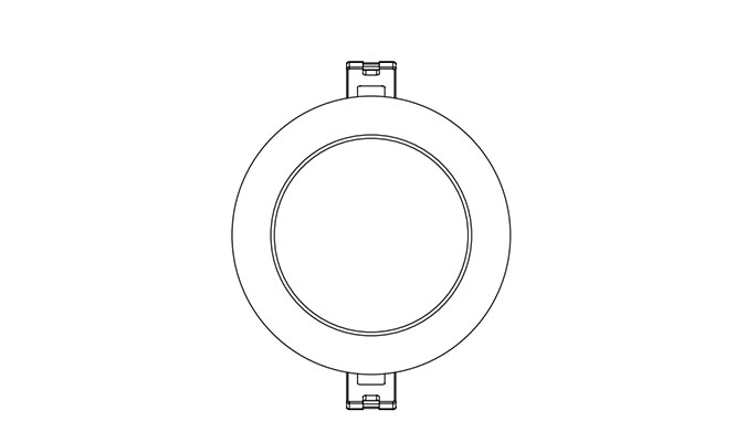 3inch dimmable led downlight