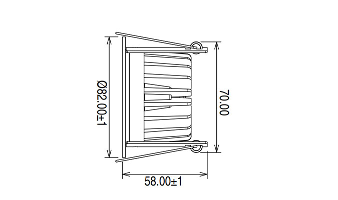 10w interior led downlight