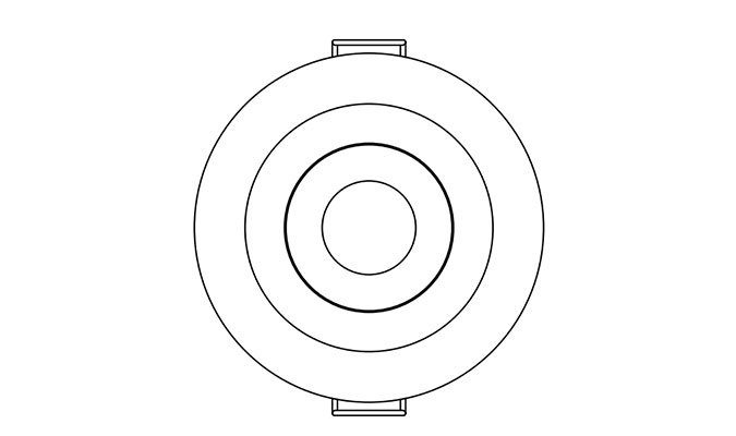 2.5 inch commercial mini downlight