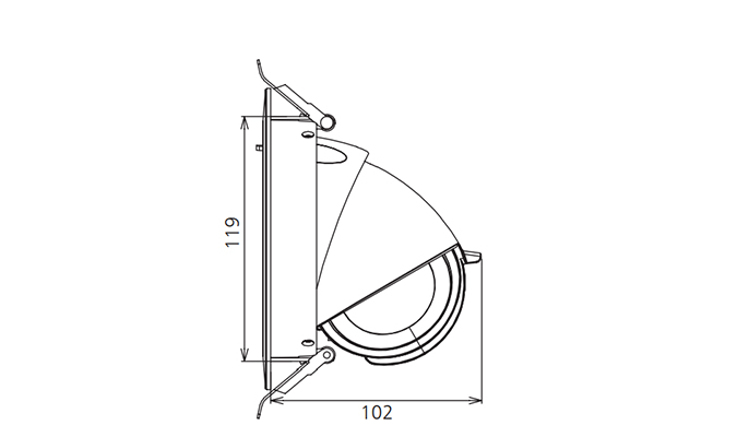 adjustable led downlight size guide