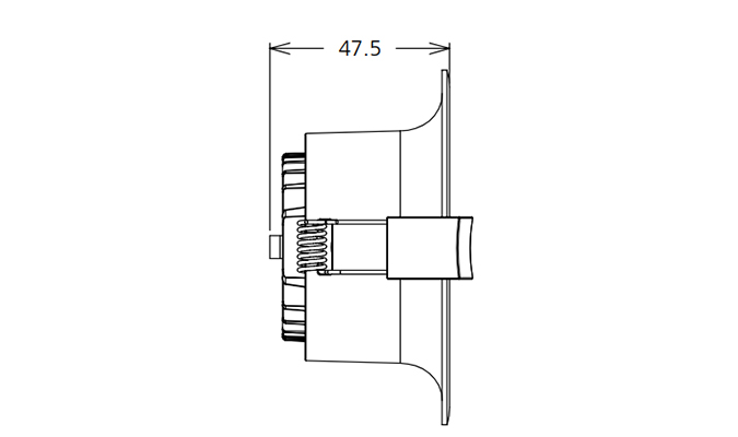 2.5 inch led downlight sizes