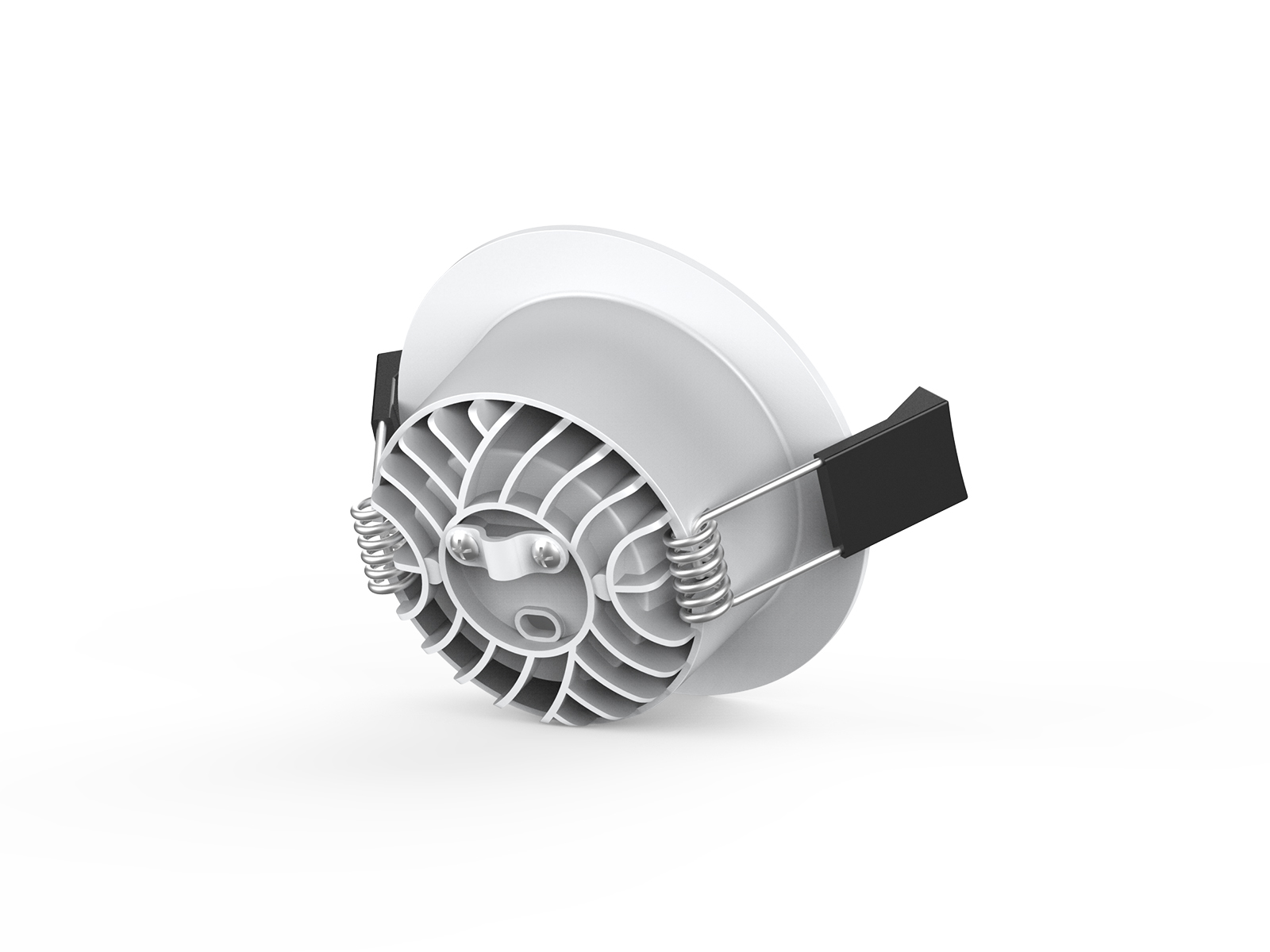 White surface led downlight