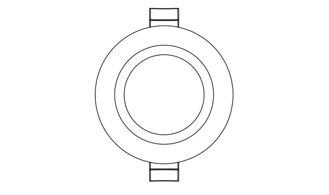 led downlight sizes 75mm