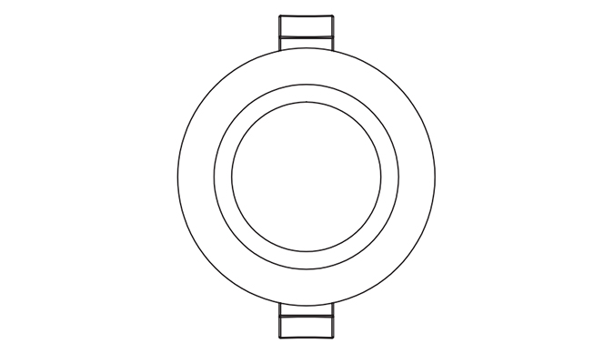 led downlight sizes 75mm