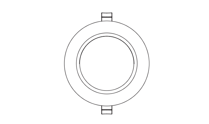 Dimensions 130mm cut out