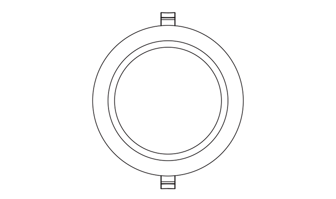 170mm cutout Dimensions Diagram