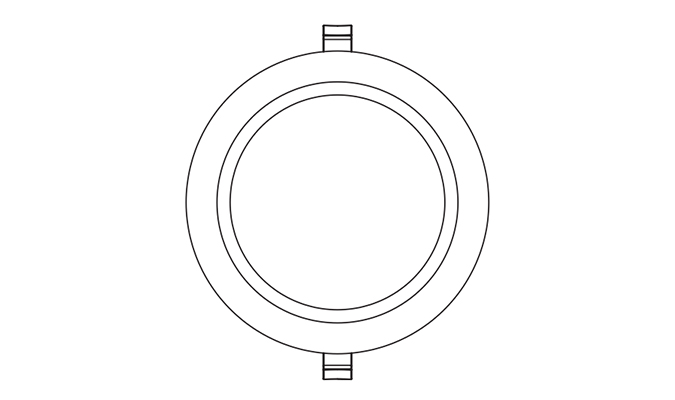 170mm cutout Dimensions Diagram