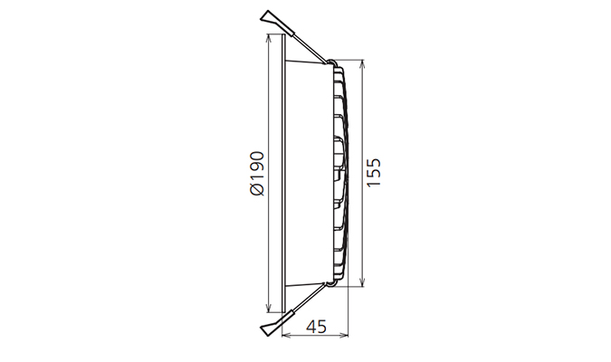 6 inch led downlight sizes