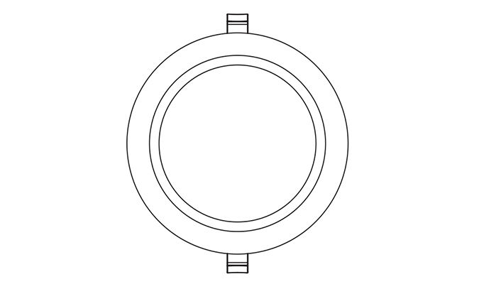 Dimensions 170mm cut out