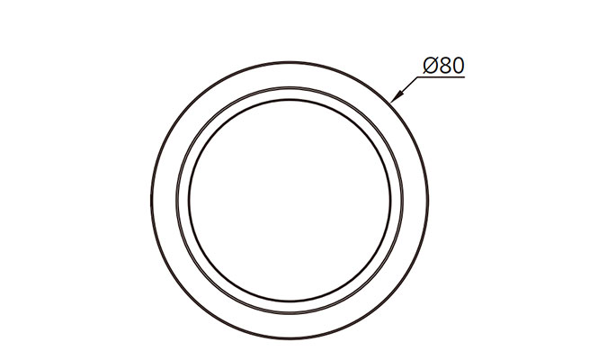 indoor black cylinder lights sizes chart