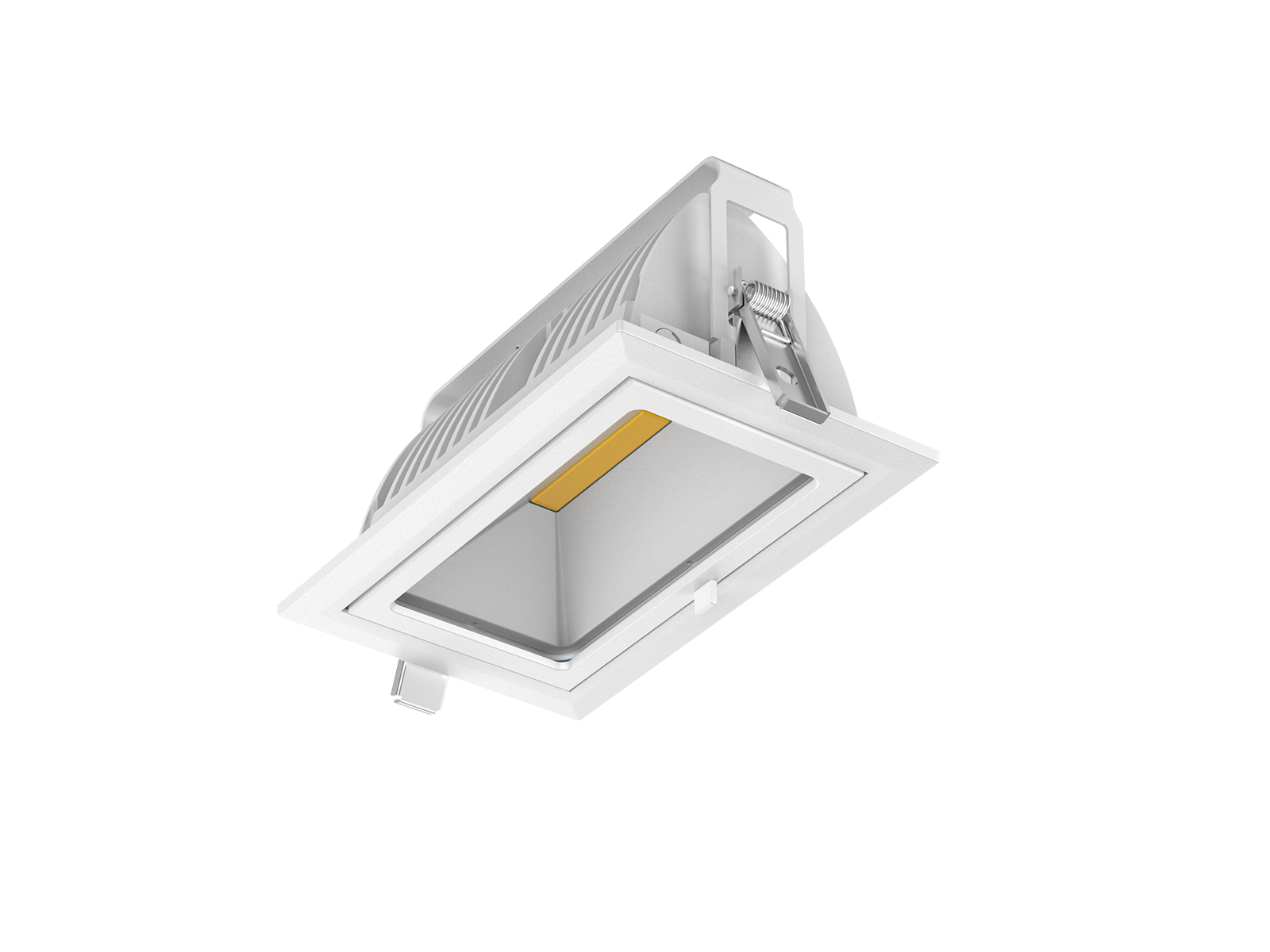 adjustable rectangular recessed downlight