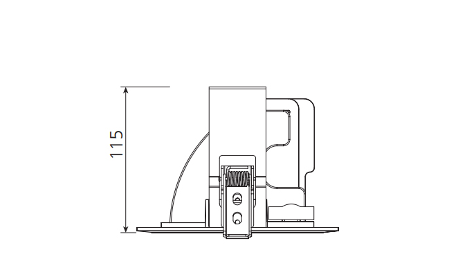 adjustable led downlight fixtures sizes