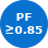 pf factor more than 0.85