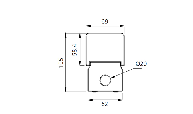 T8 600mm Diffuser Batten