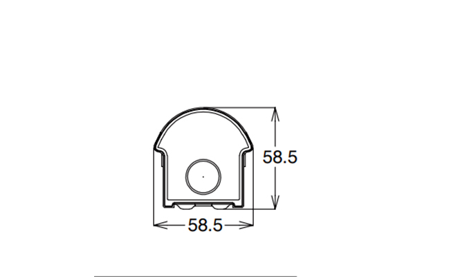 5FT Led Batten Tube Dimensions Diagram