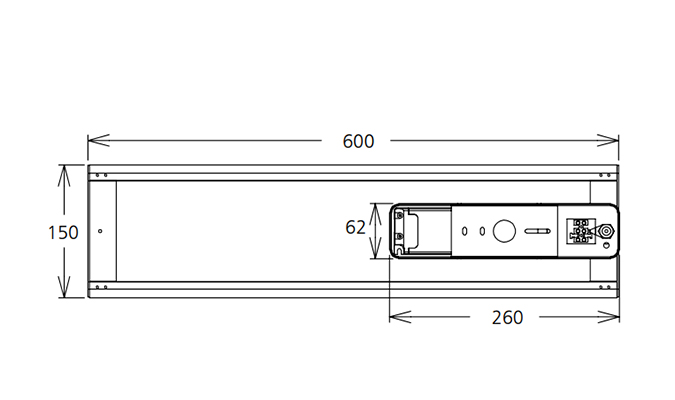 sizes of led batten for interior