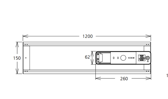 commercial 4ft led batten