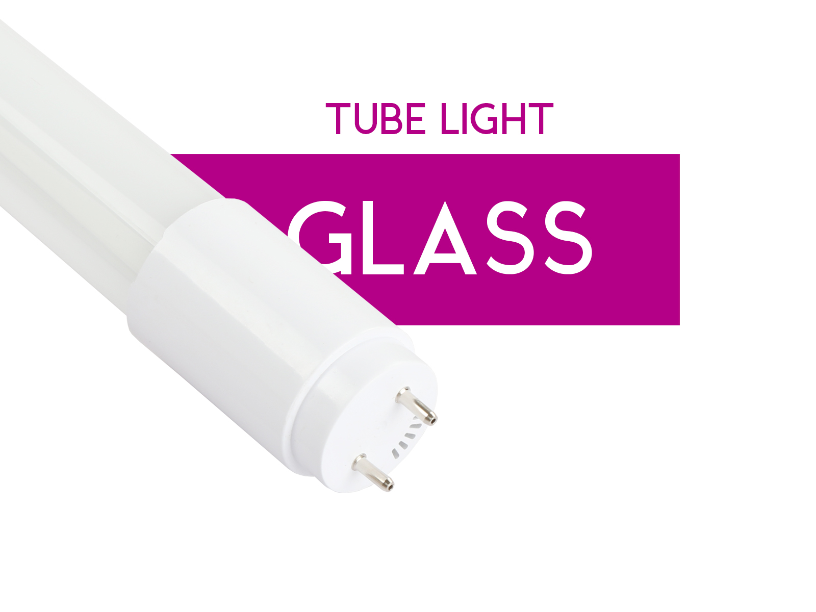 12watts led t8 glass tube light