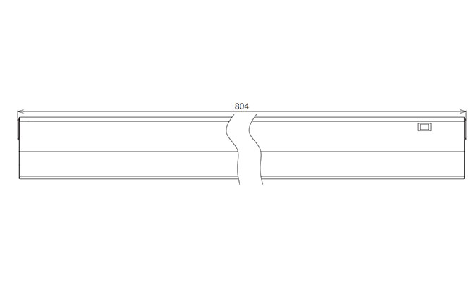 32 inch kitchen under counter light