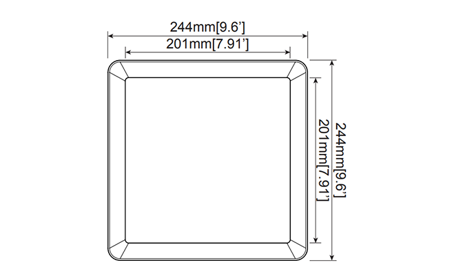 182mm cut out led downlights