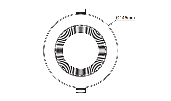 dimmable 4 inch downlight