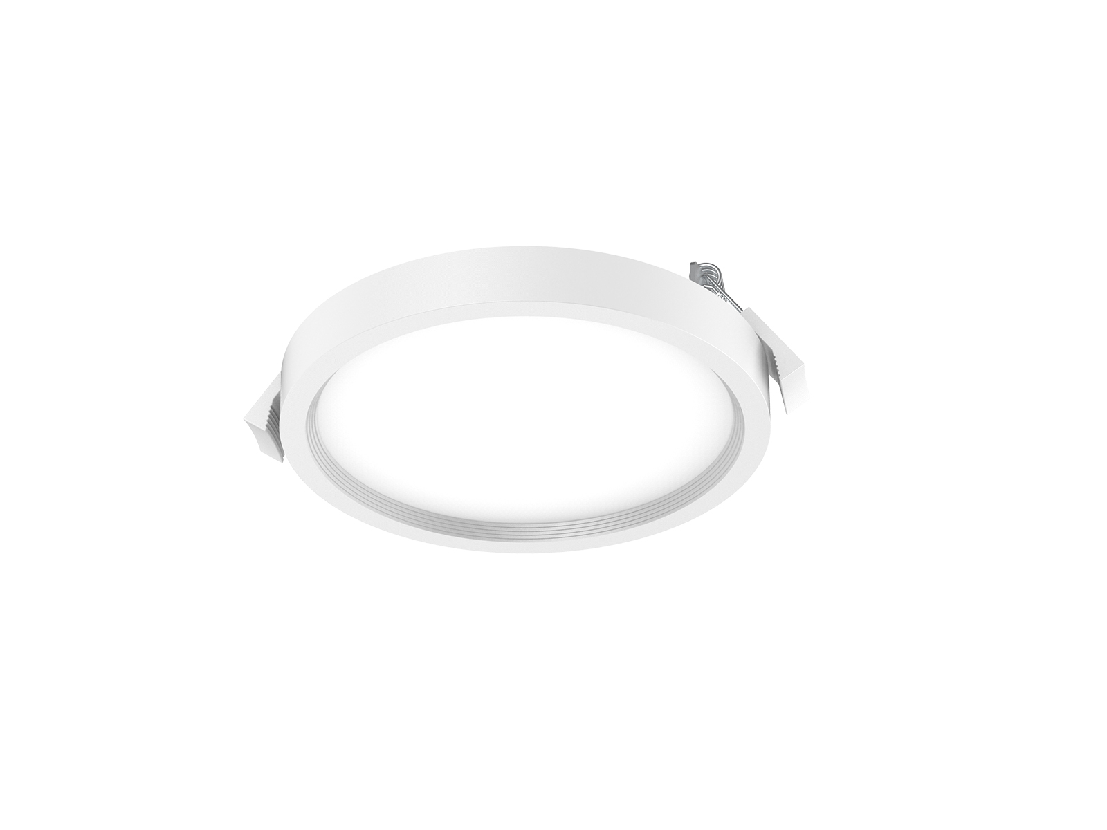 round led recessed downlight with junction box