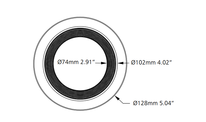 UL cUL and Energy Star approved LED Downlight