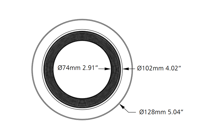 4 led downlight retrofit