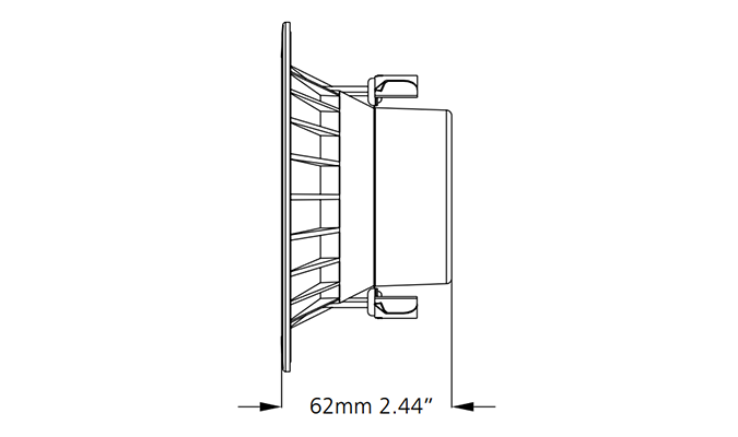 ip54 waterproof led downlight