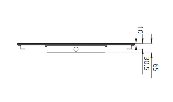 shopping mall panel light 2x2